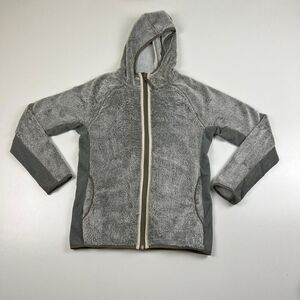 Merrell Jacket Womens Small Gray Fleece‎ Jacket Full Zip Super Soft